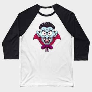 Vampire Face Baseball T-Shirt